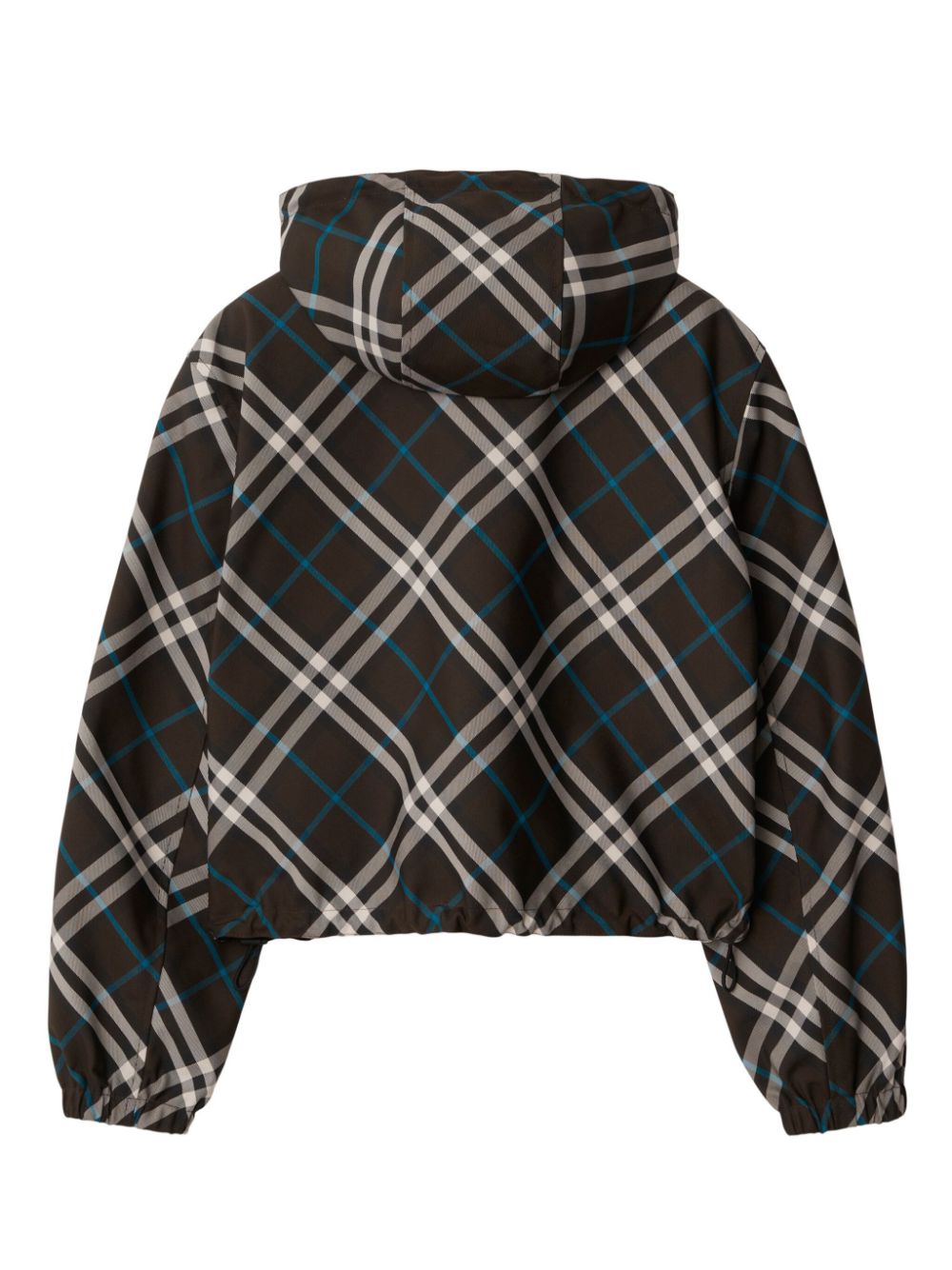 Burberry Reversible Check Hooded Jacket