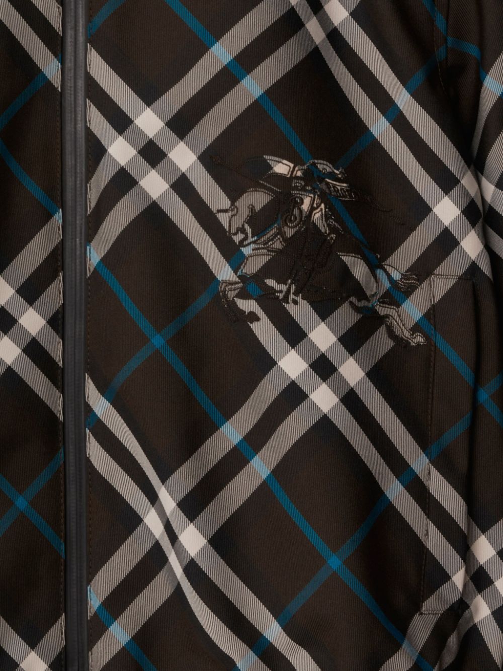 Burberry Reversible Check Hooded Jacket