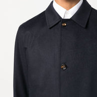 Kired Peak Cashmere Coat - Blue