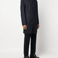 Kired Peak Cashmere Coat - Blue