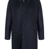 Kired Peak Cashmere Coat - Blue