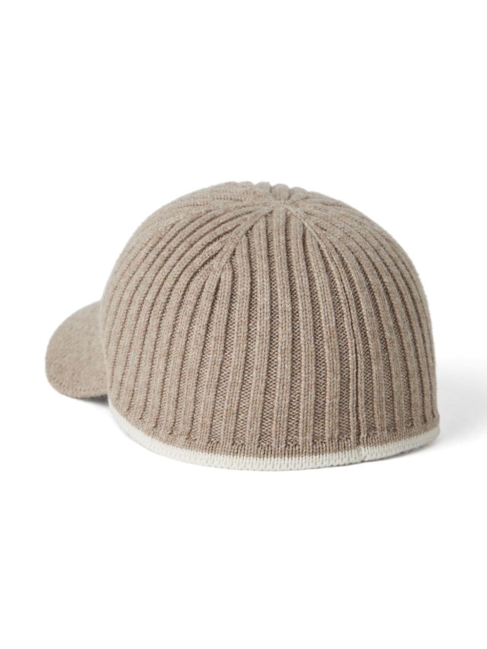 Brunello Cucinelli Ribbed Wool Blend Hat