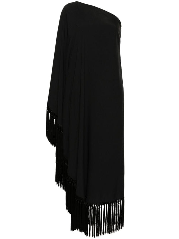 TALLER MARMO PRE Arno Fringed Long Dress - Black