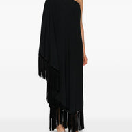 TALLER MARMO PRE Arno Fringed Long Dress - Black