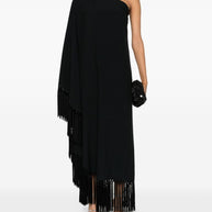 TALLER MARMO PRE Arno Fringed Long Dress - Black