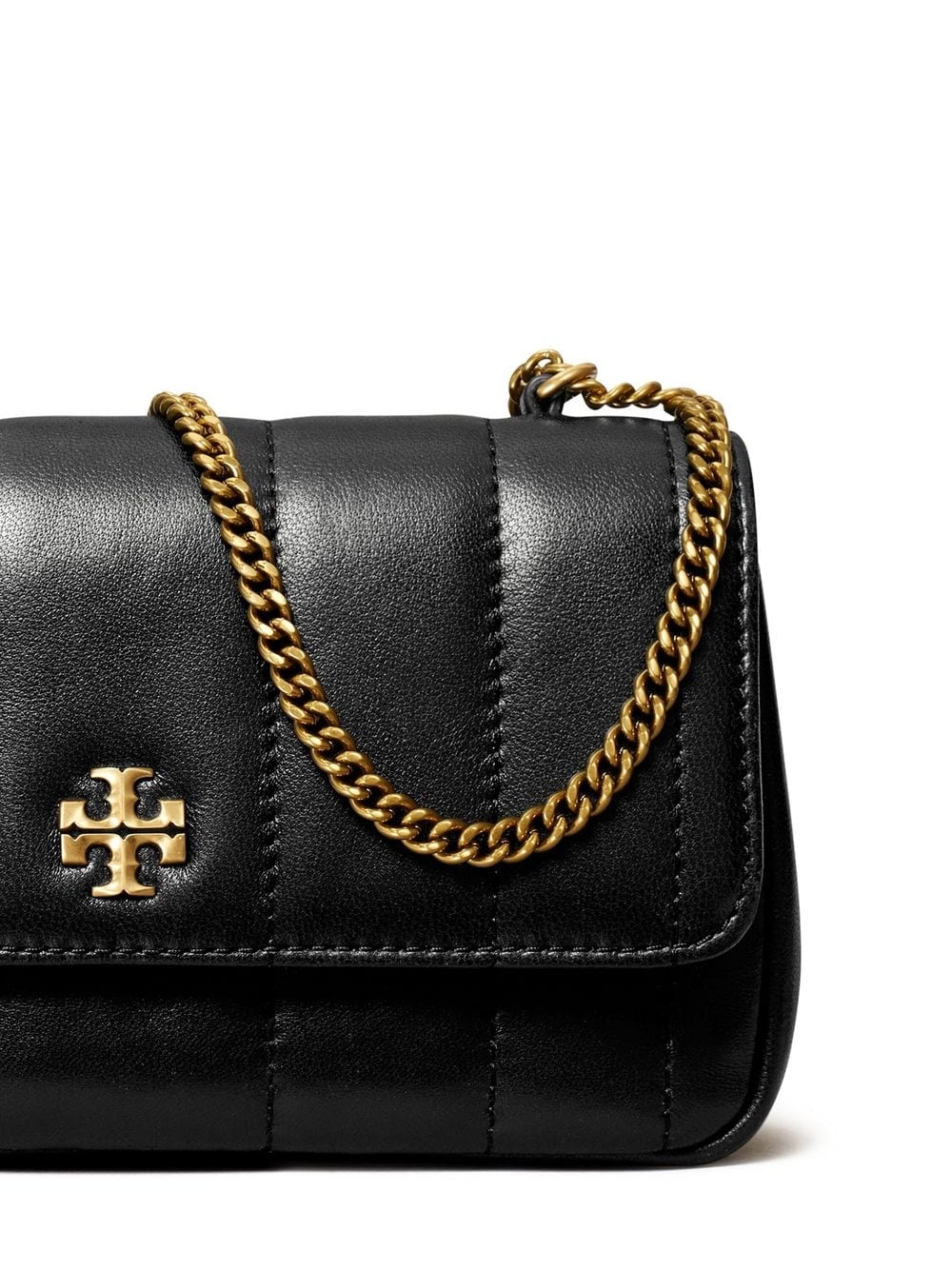 Tory Burch Mini Kira Leather Flap Shoulder Bag