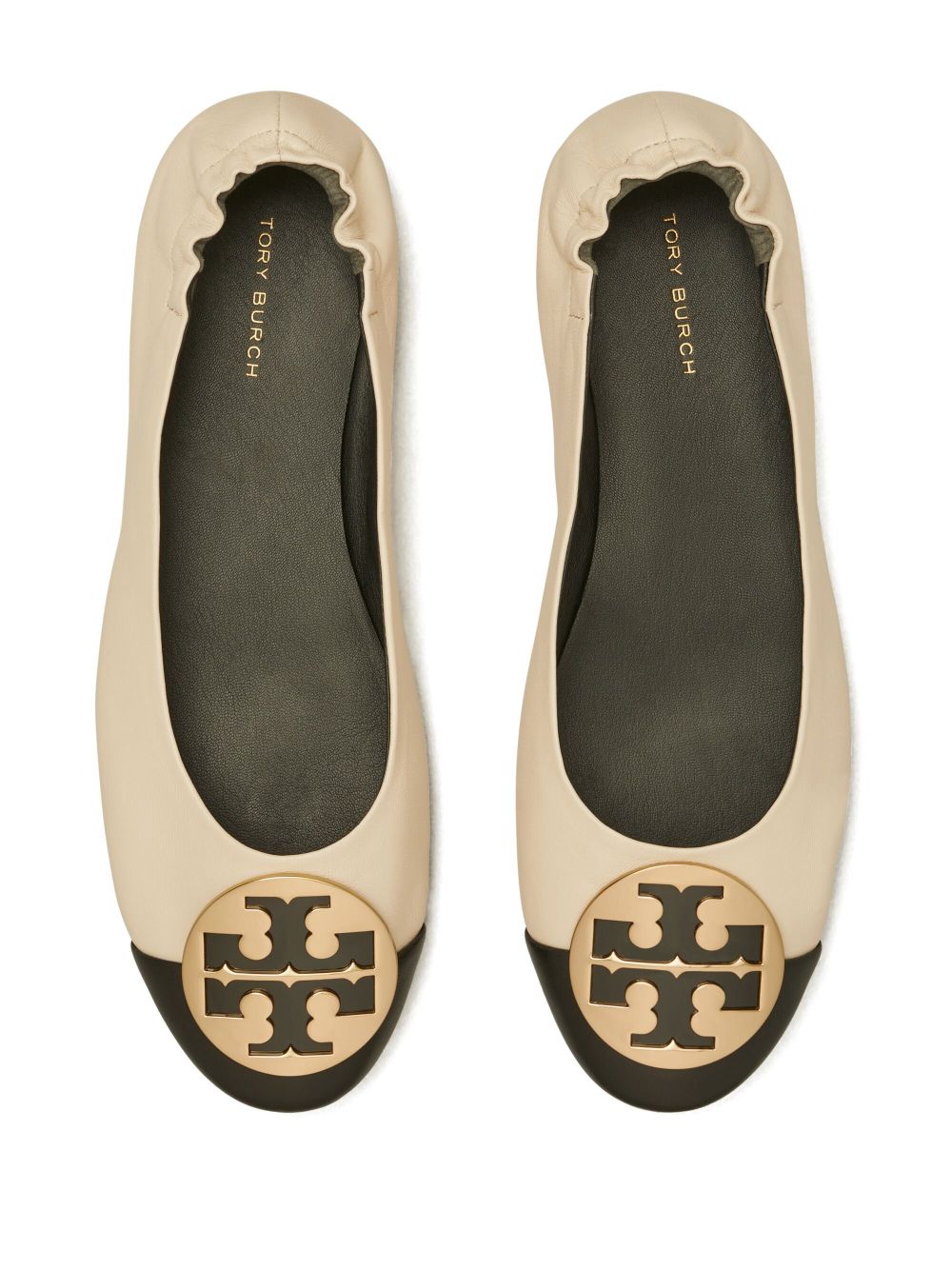 Tory Burch Claire Cap Toe Ballet Flats