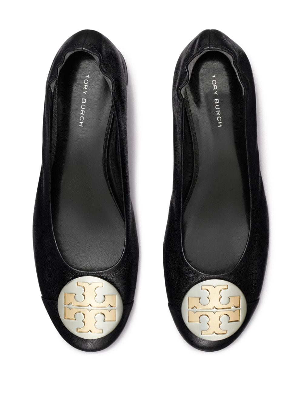 Tory Burch Claire Cap Toe Heel Ballet