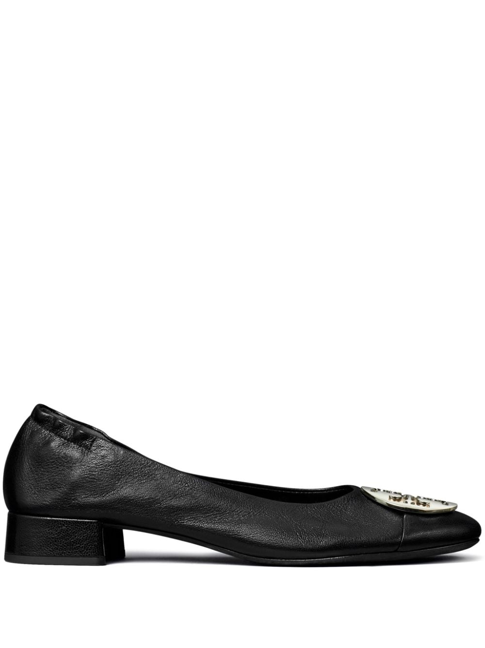 Tory Burch Claire Cap Toe Heel Ballet