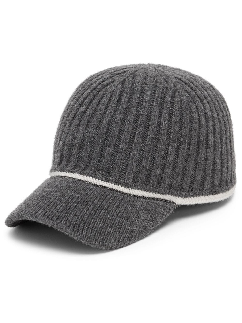 Brunello Cucinelli Wool Blend Knit Baseball Cap