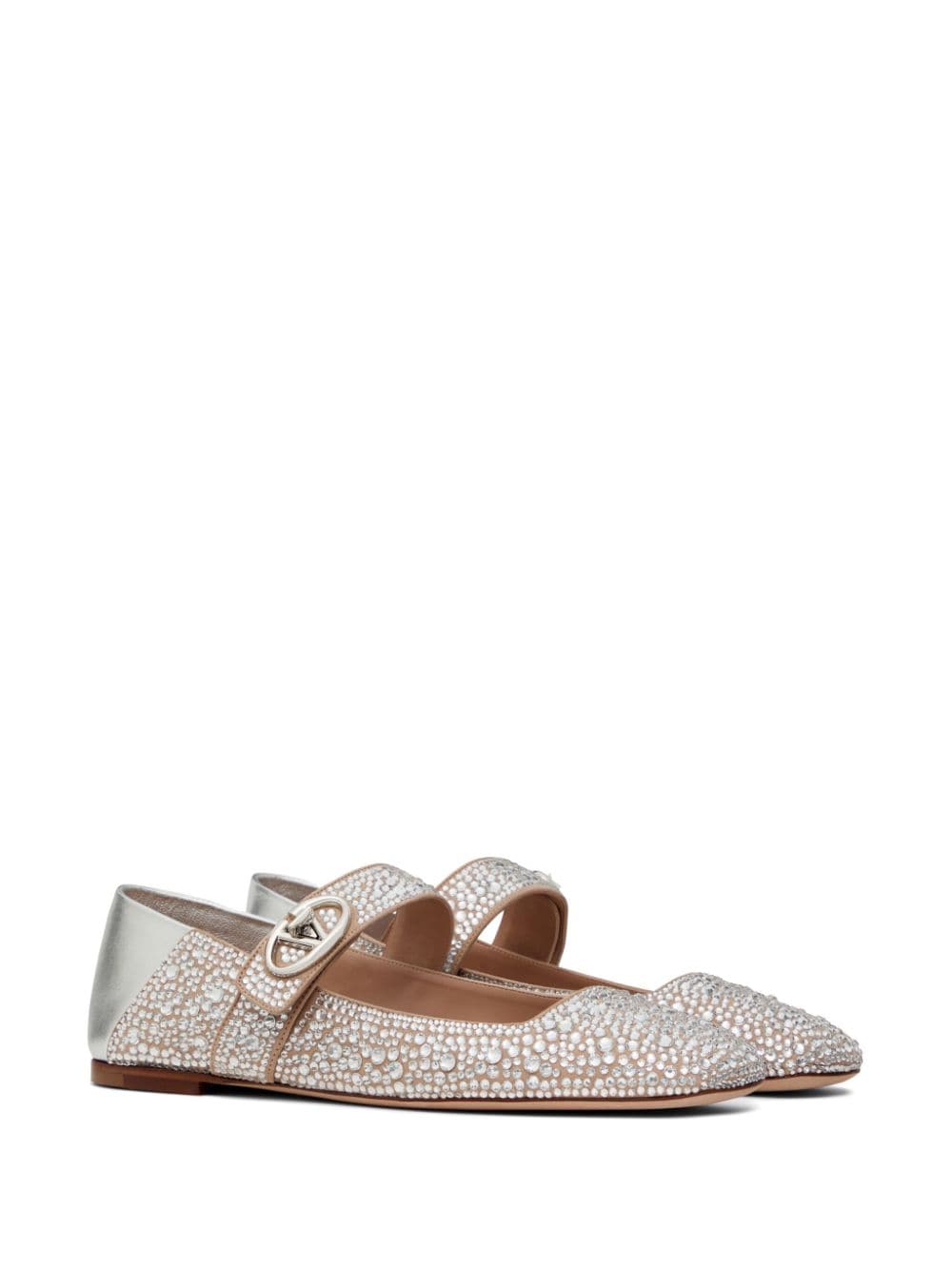 Valentino Garavani Vlogo Locker Mary Jane Flats