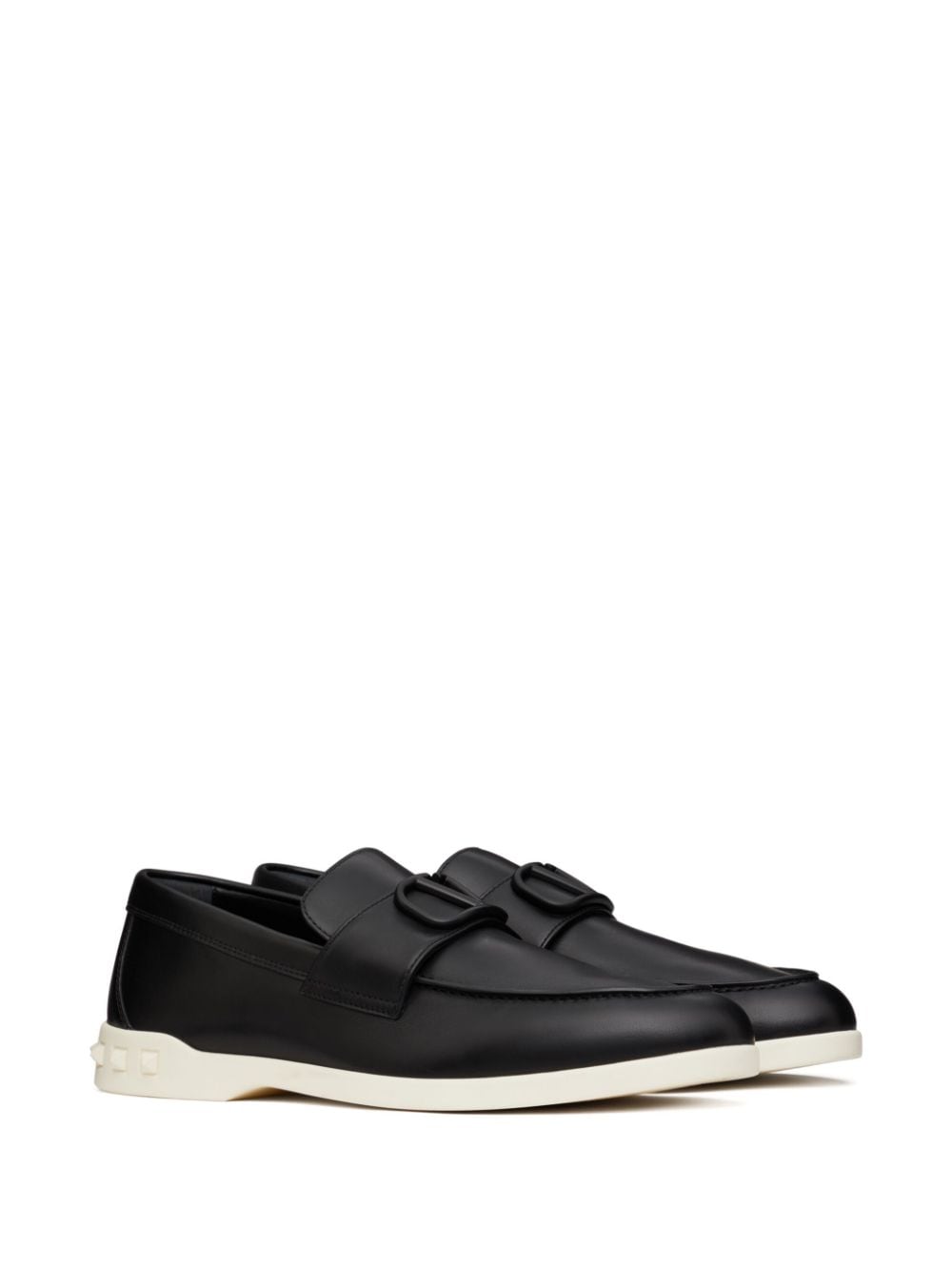 Valentino Garavani VLogo Leather Loafers