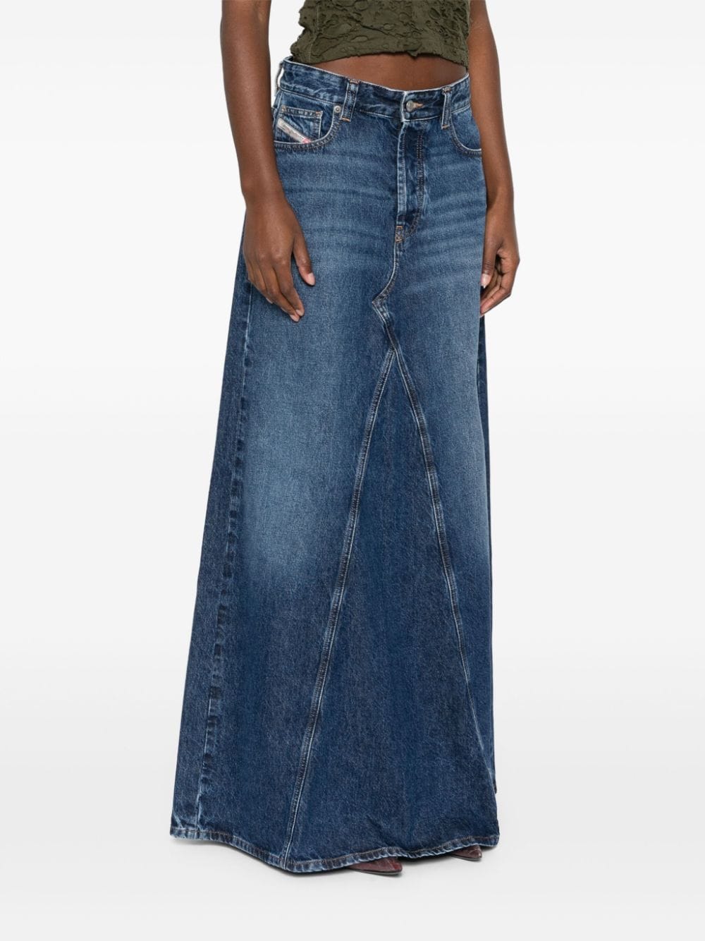 Diesel Denim Maxi Skirt