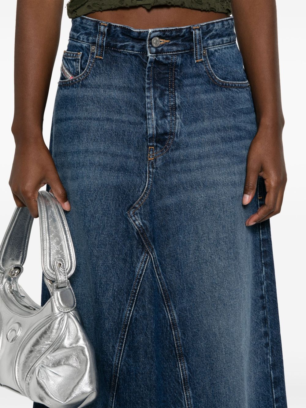 Diesel Denim Maxi Skirt