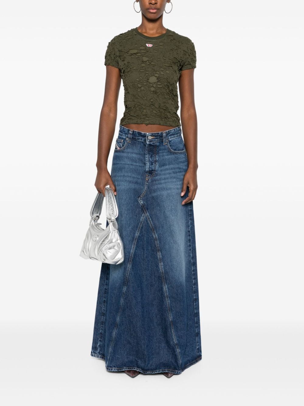 Diesel Denim Maxi Skirt