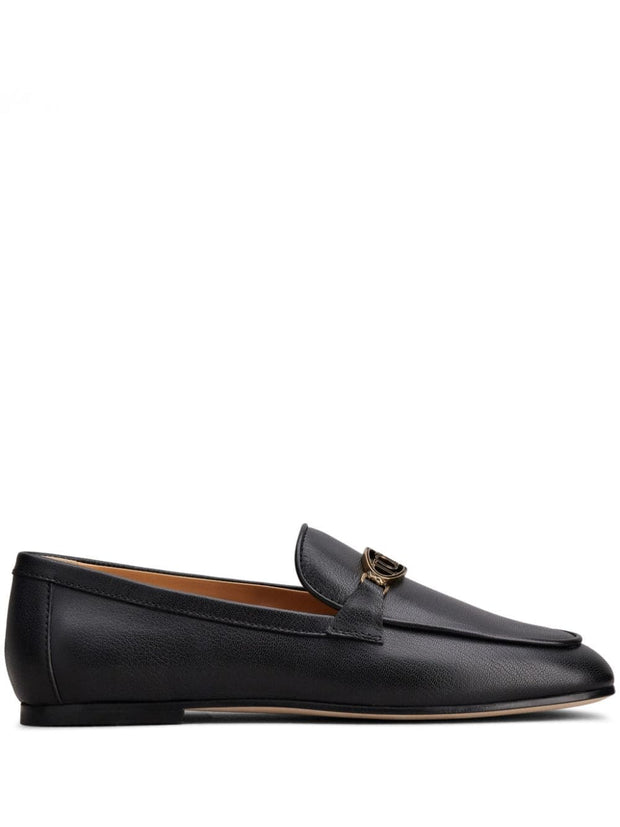 Tod's Leather Loafers - Black