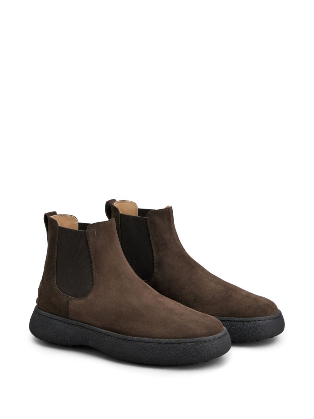 Tod's Chelsea Ankle Boots In Brown