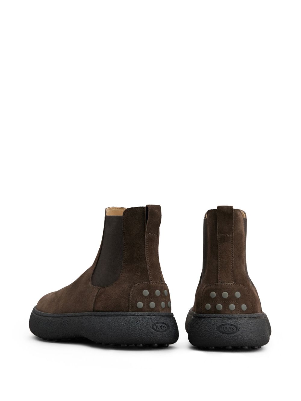 Tod's Chelsea Ankle Boots In Brown