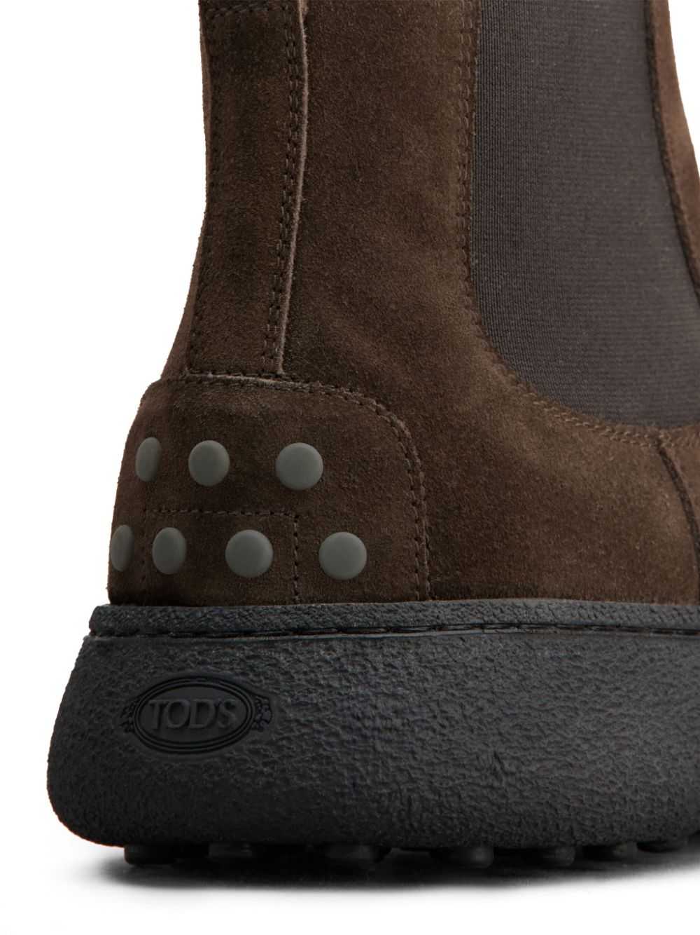 Tod's Chelsea Ankle Boots In Brown