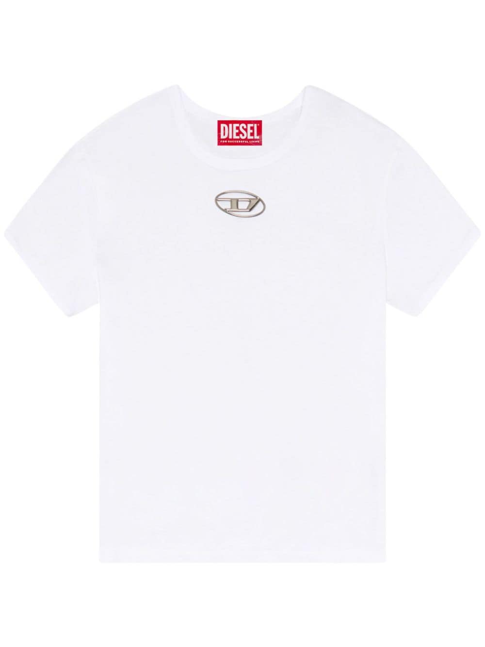 Diesel Cotton T-Shirt White