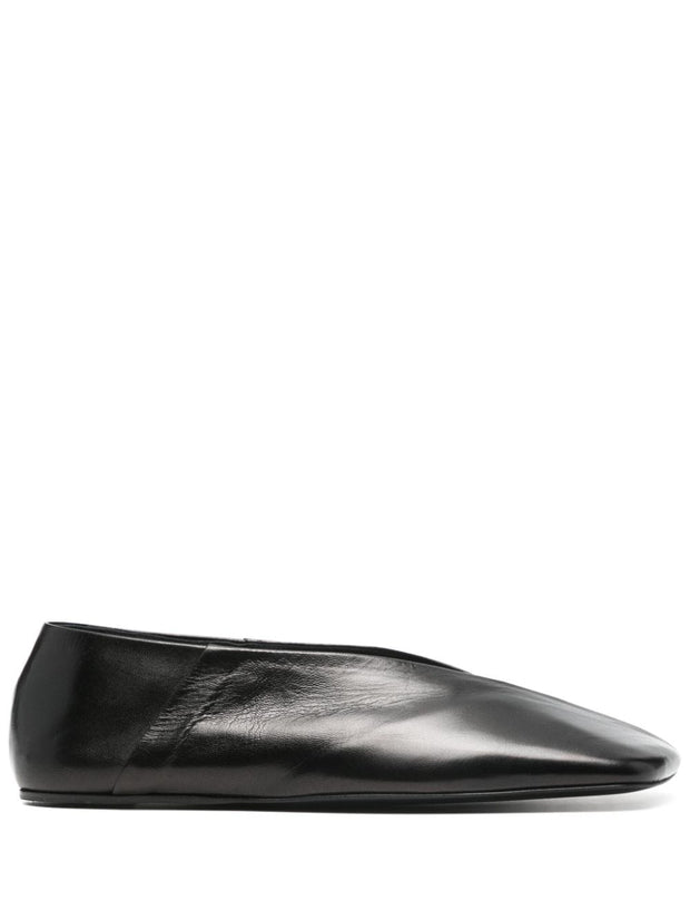 Jil Sander Square Toe Flats