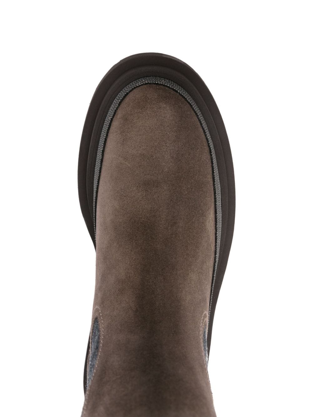 Brunello Cucinelli Suede Chelsea Boots