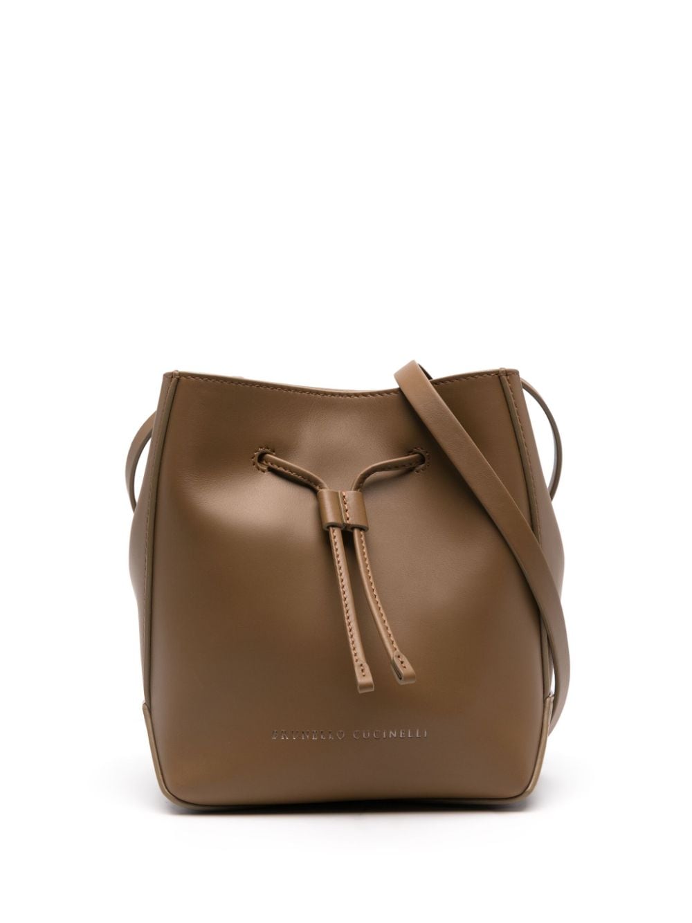 Brunello Cucinelli Leather Bucket bag