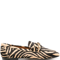 Tod's Tiger Print Loafers