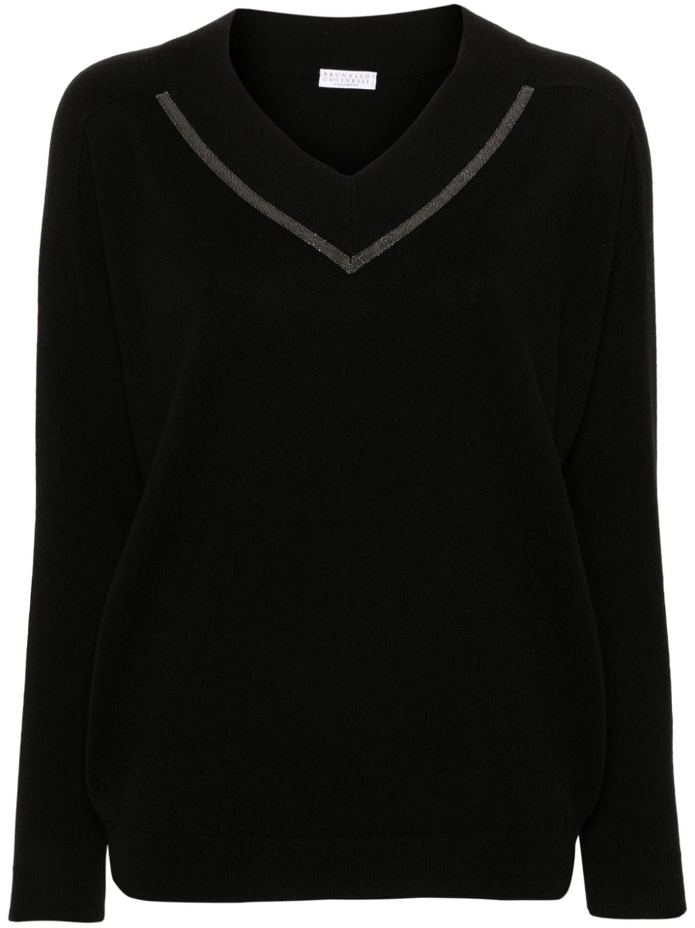 Brunello Cucinelli Cashmere V-Neck Sweater