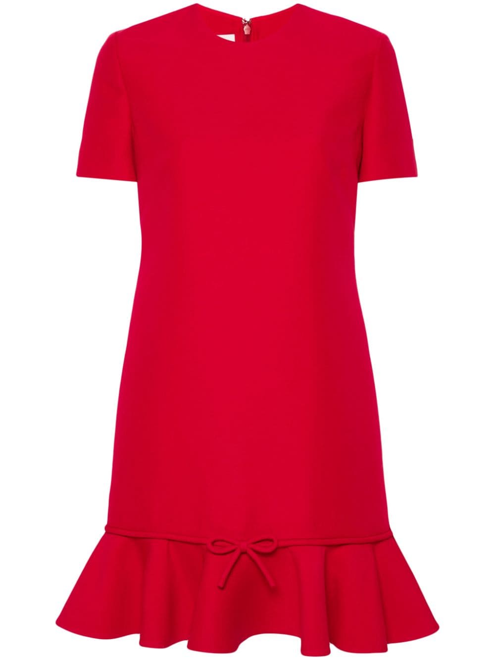 Valentino Wool-Silk Mini Dress