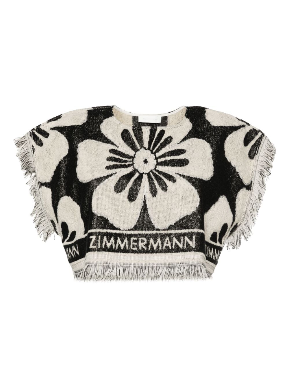 Zimmermann Halliday Toweling Cropped Top