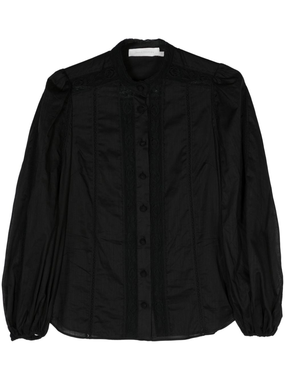 Zimmermann Halliday Lace Trim Shirt