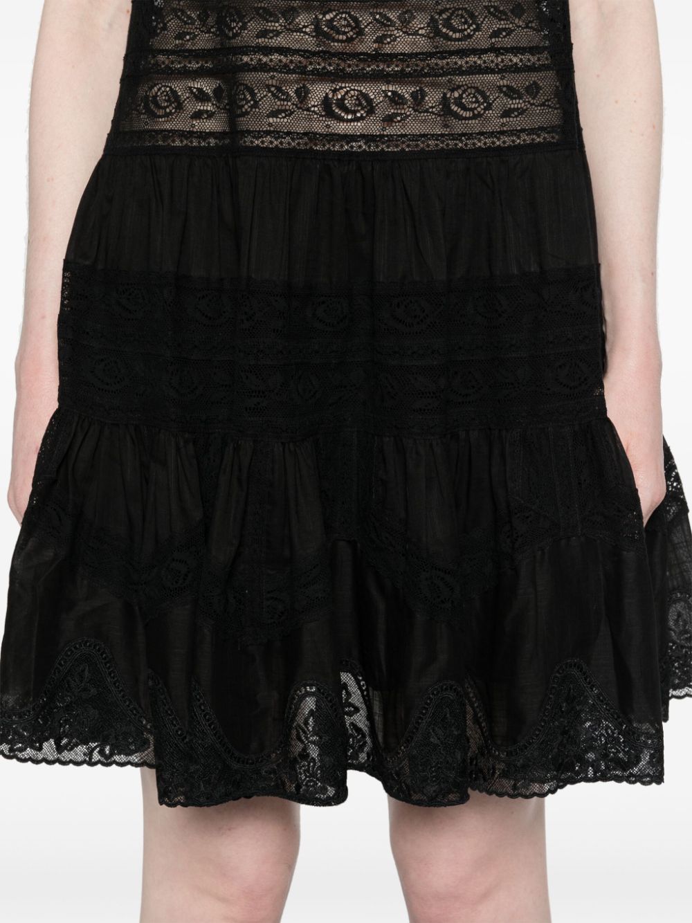 Zimmermann Halliday Lace Mini Dress