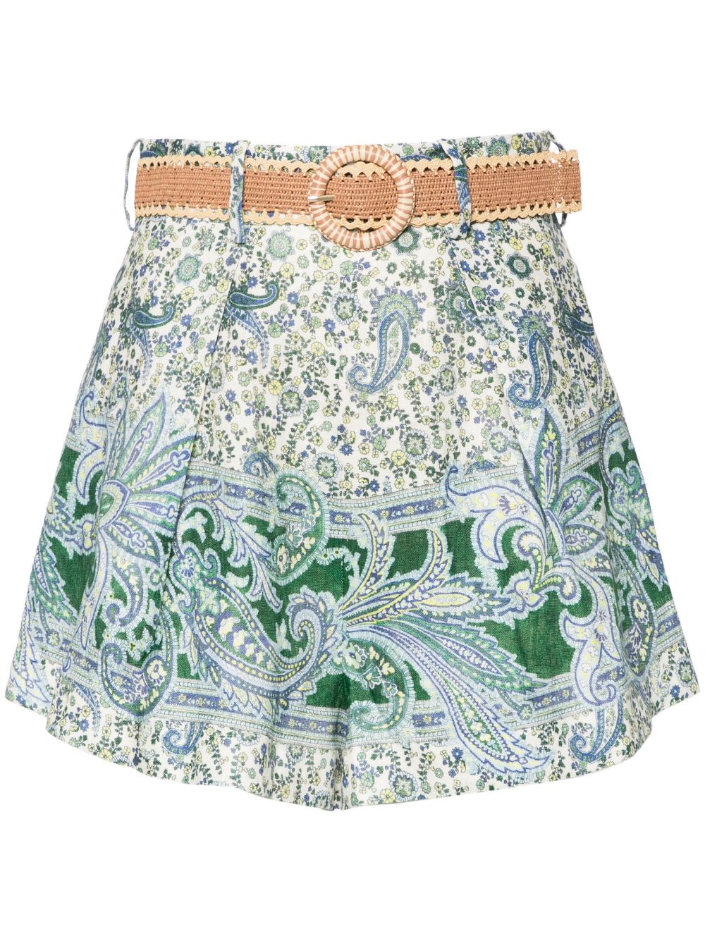 Zimmermann Ottie Tuck Shorts