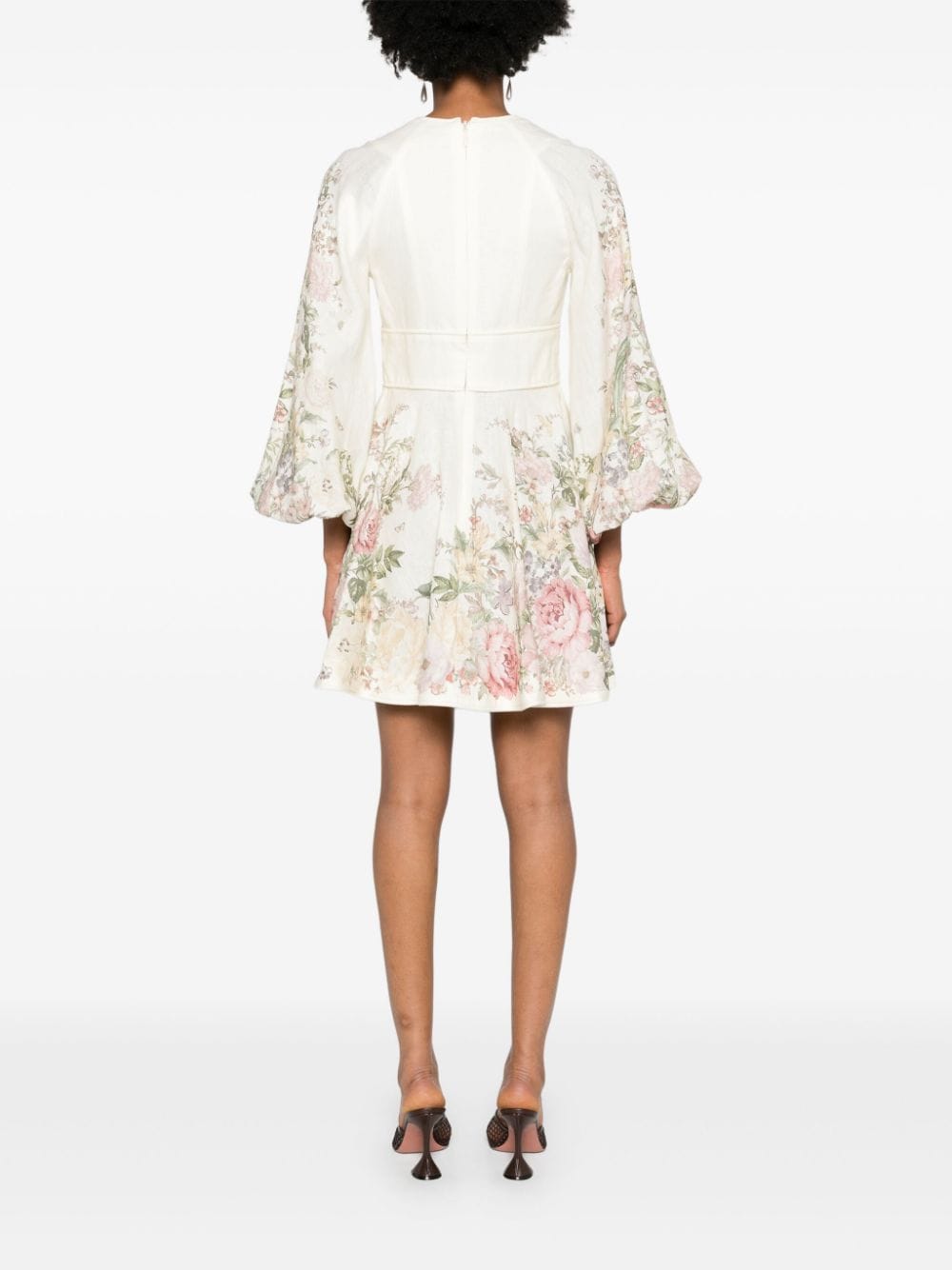 Zimmermann Waverly Plunge Mini Dress