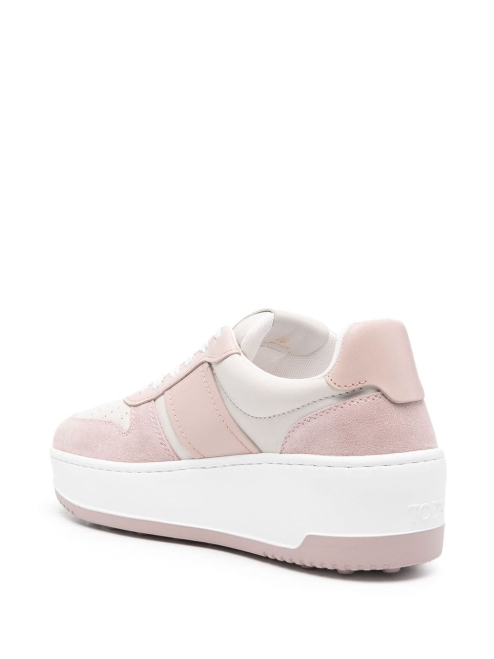 Tod's Leather Platform Sneakers