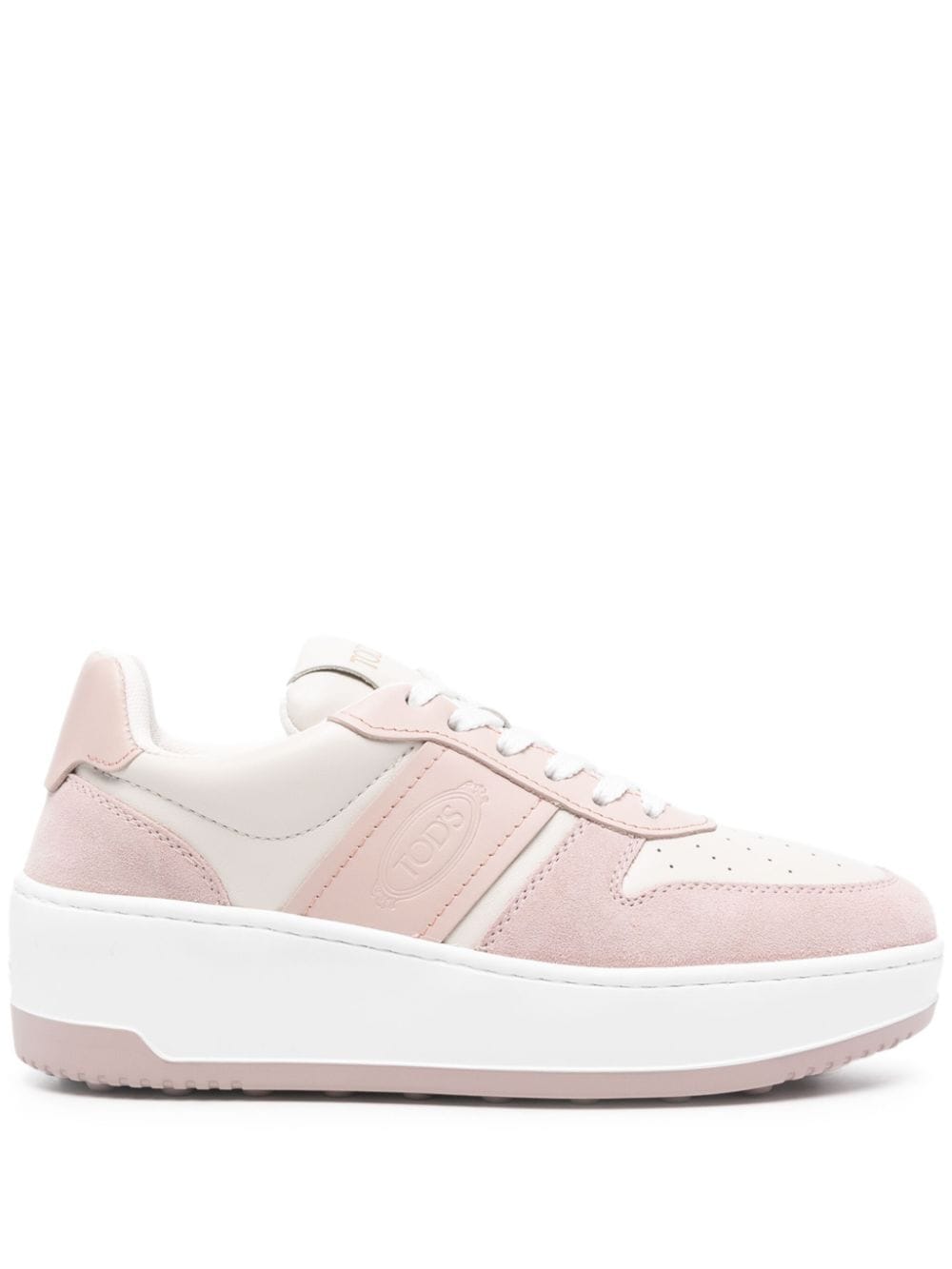 Tod's Leather Platform Sneakers