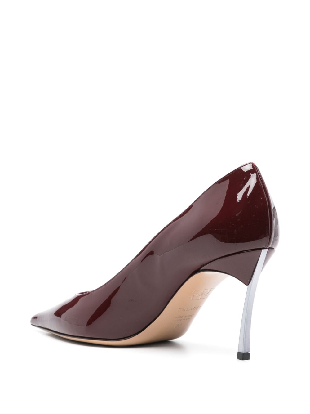 Casadei Superblade Patent Leather Pumps