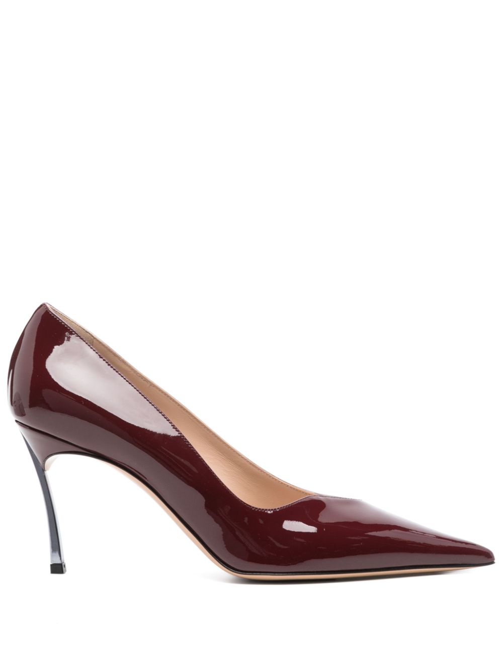 Casadei Superblade Patent Leather Pumps