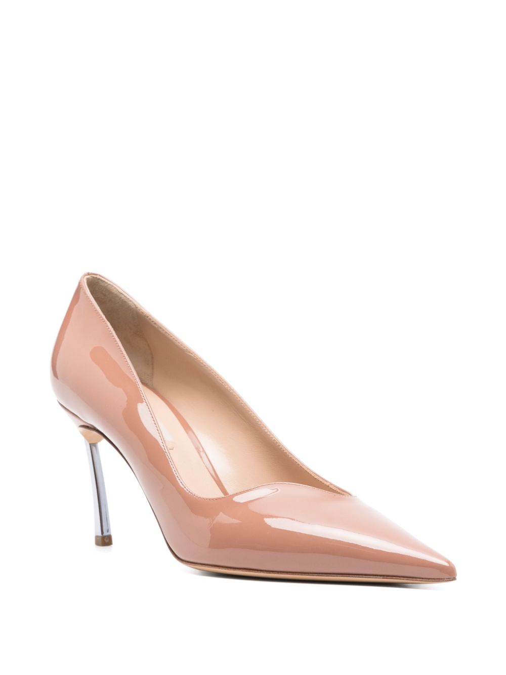 Casadei Superblade Patent Leather Pumps