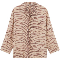 Stella McCartney Tiger Print Silk Shirt