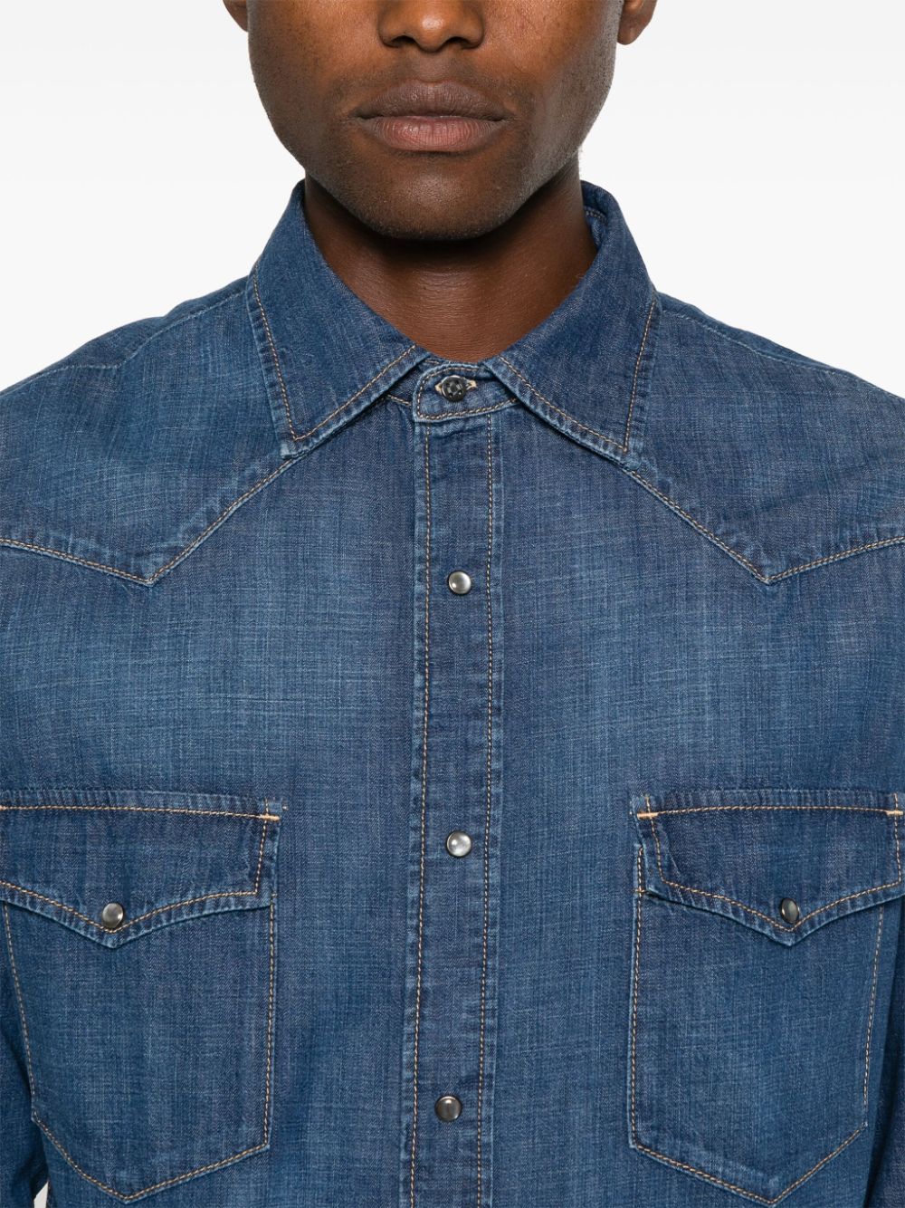 Jacob Cohen Cotton Denim Shirt