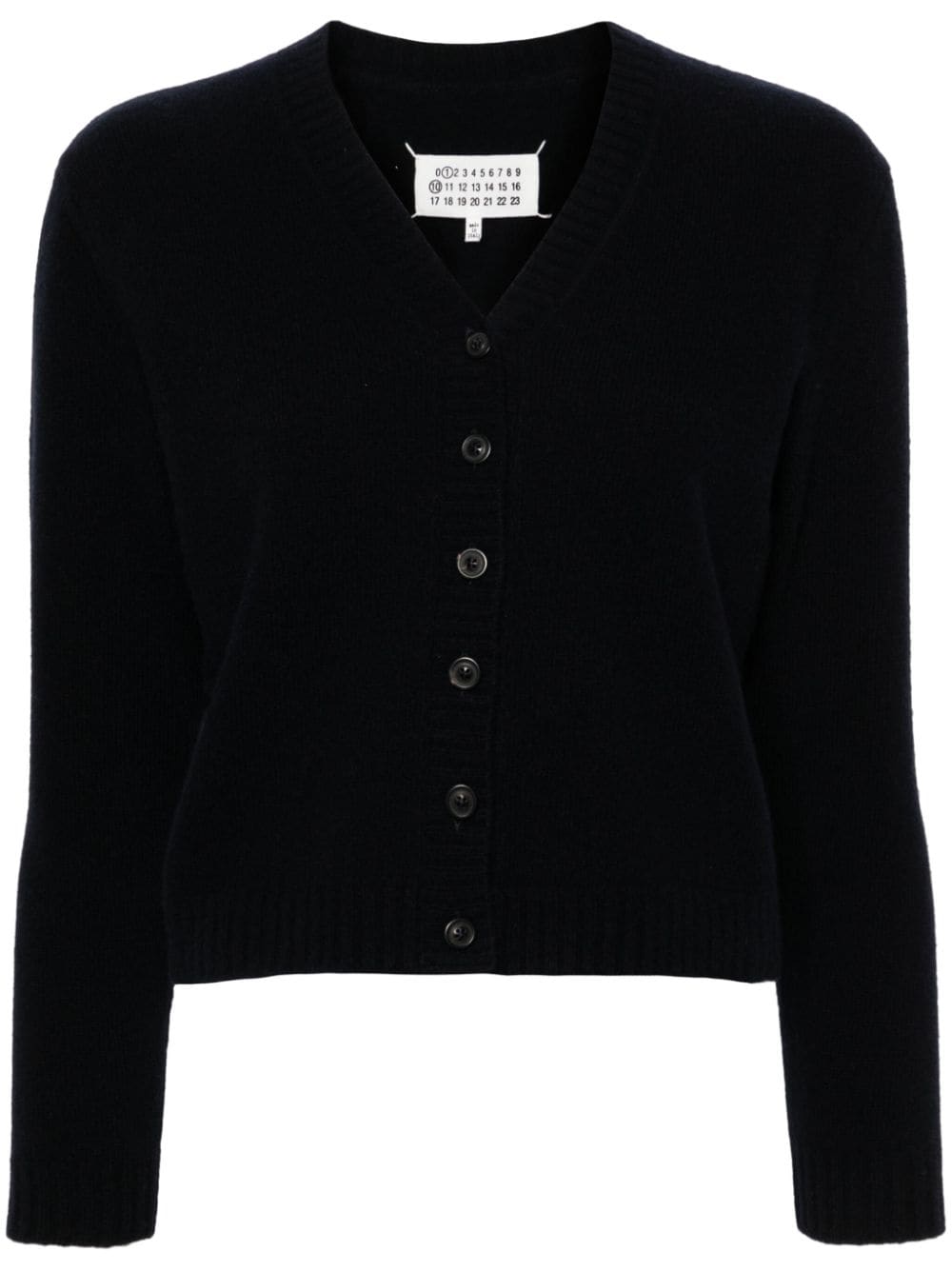 Maison Margiela Wool V-Neck Cardigan