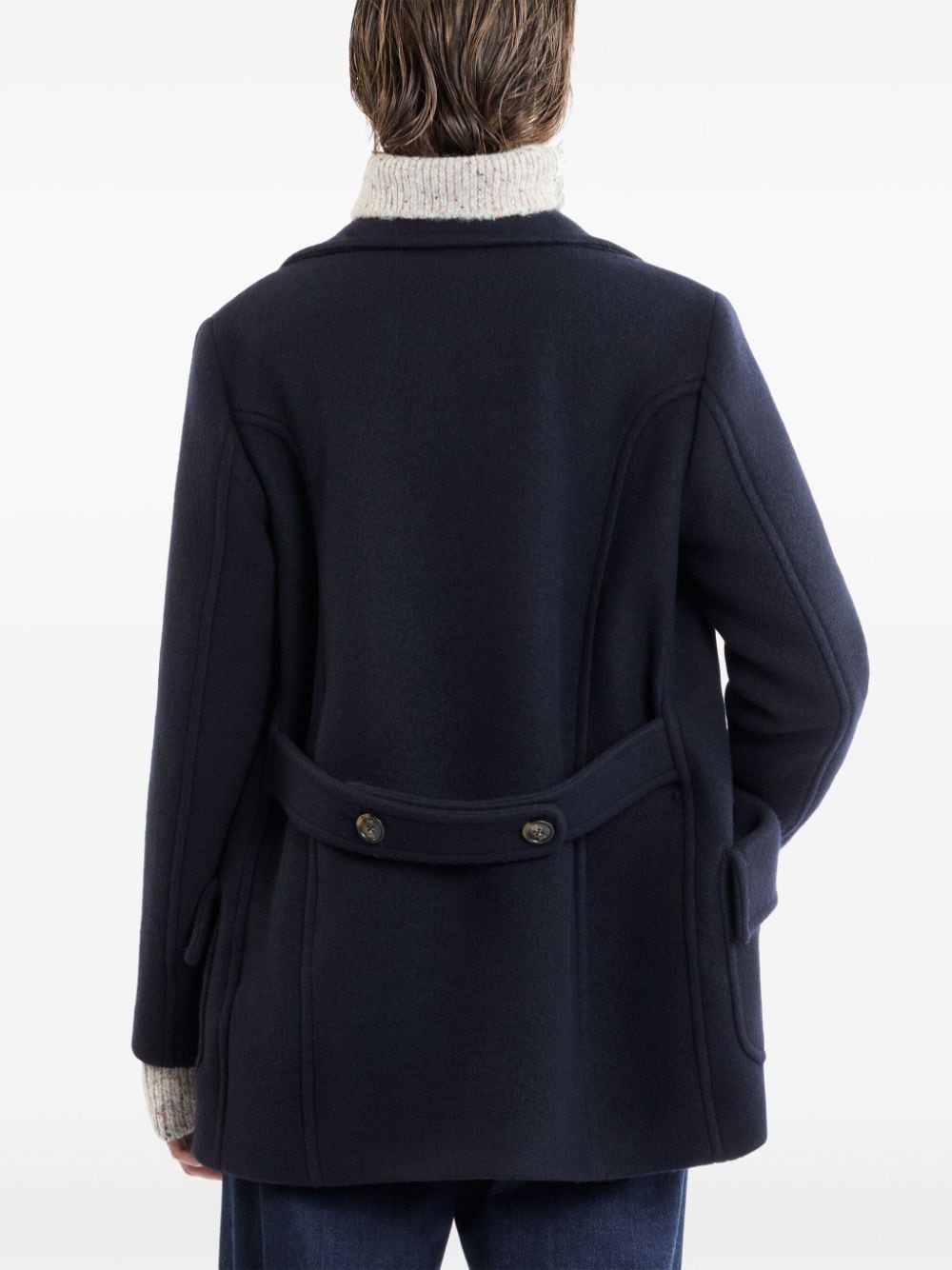 Fay Wool-Cashmere Peacoat