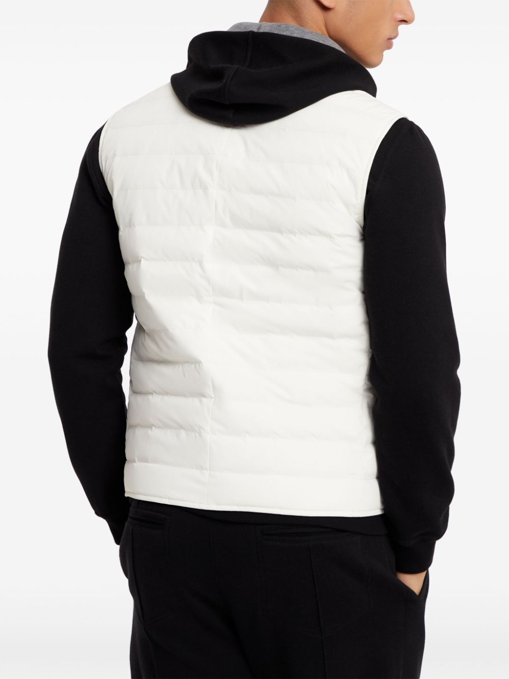 Brunello Cucinelli Quilted Vest White