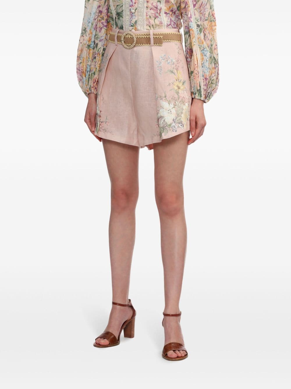 Zimmermann Waverly Tuck Shorts