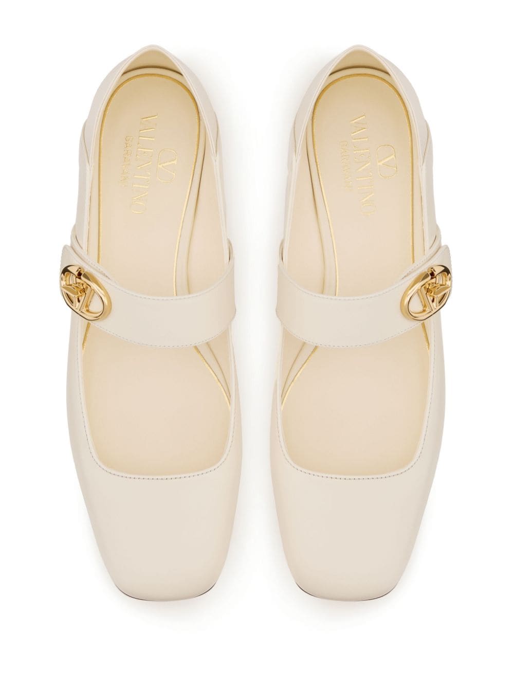 Valentino Garavani VLogo Locker Mary Jane Flats