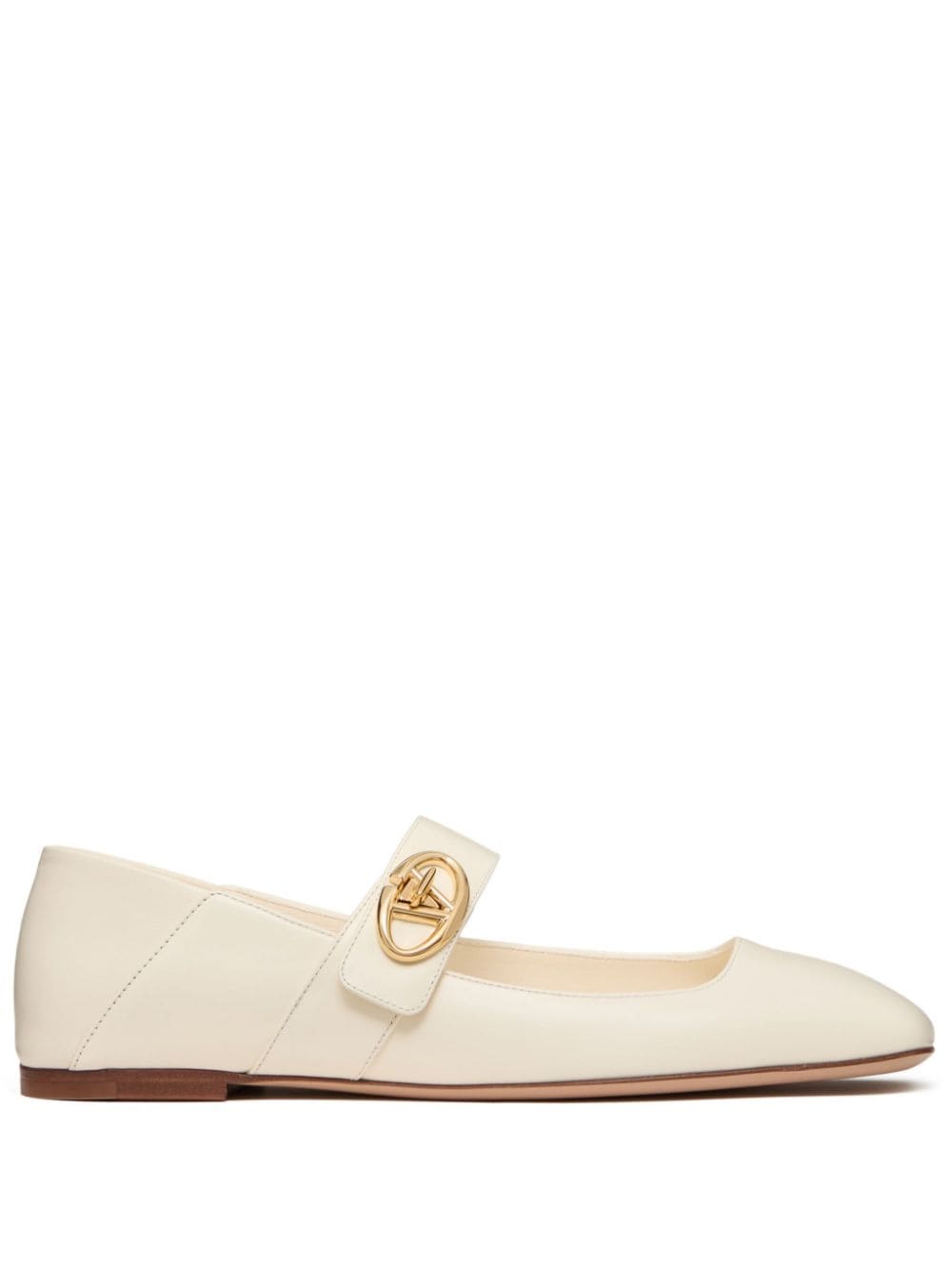 Valentino Garavani VLogo Locker Mary Jane Flats