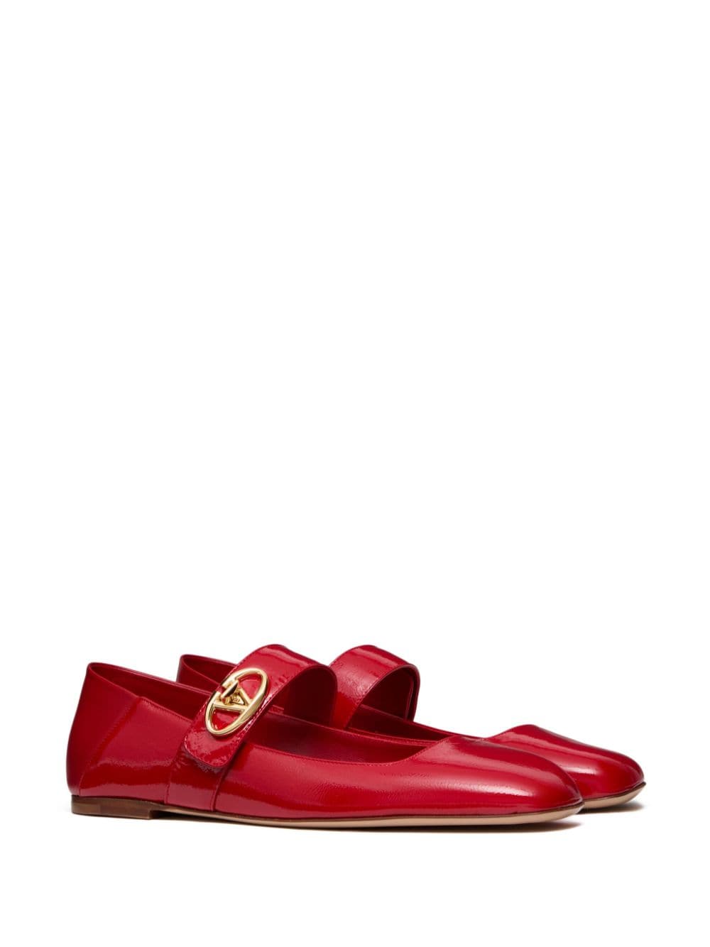 Valentino Garavani VLogo Locker Mary Jane Flats