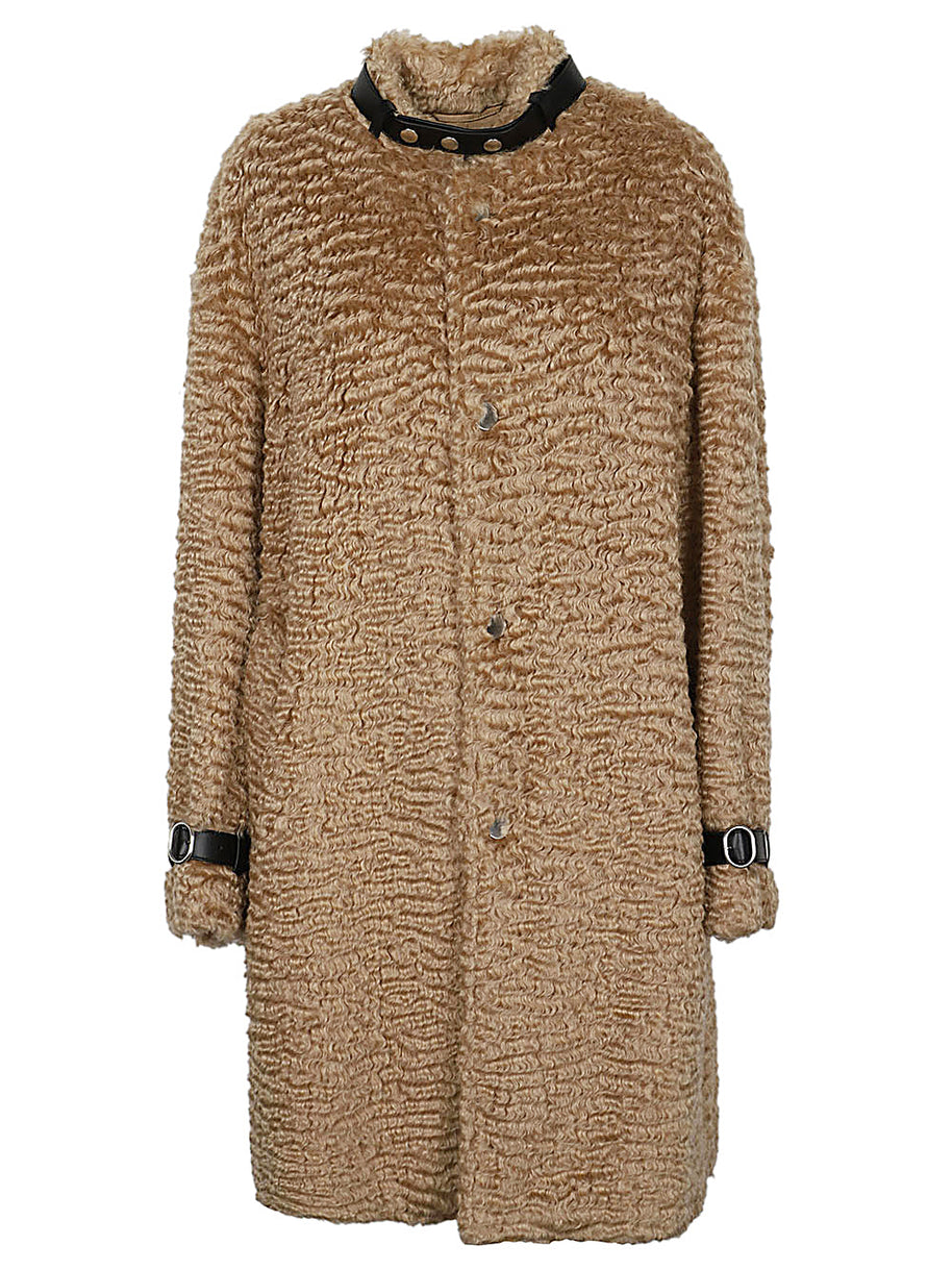 Jil Sander Long Beige Coat